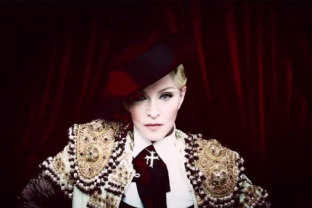 Madonna estreou novo video no Snapchat